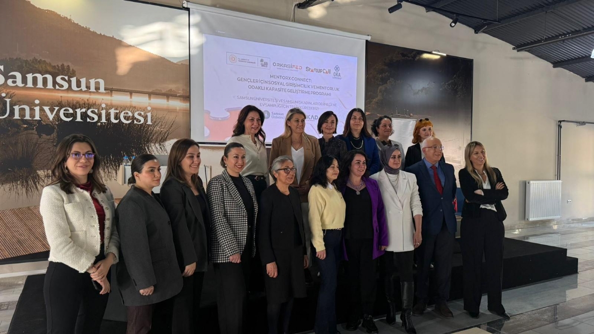 SAMSUN SAMİKAD VE SAMSUN ÜNİVERSİTESİ EV SAHİPLİĞİNDE MENTORX CONNECT BULUŞMASI