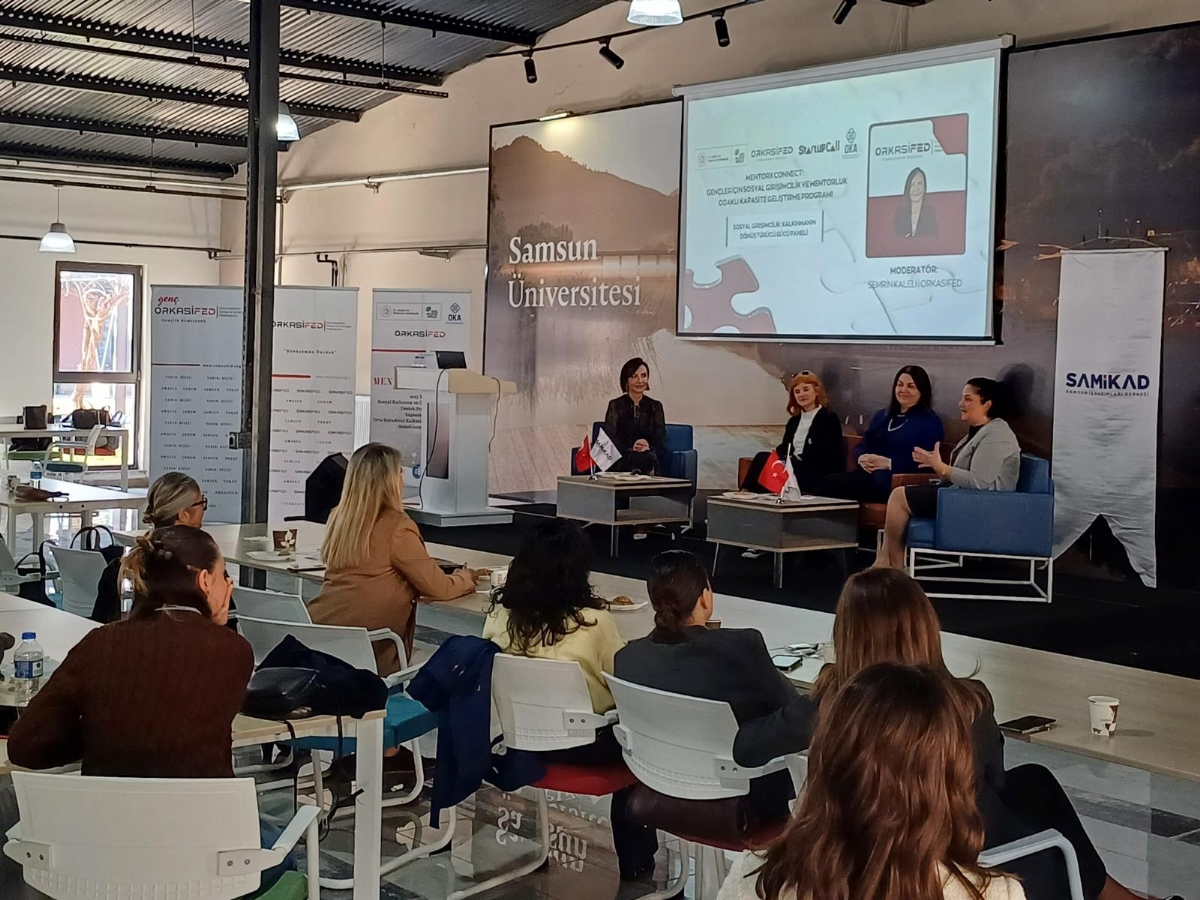 SAMSUN SAMİKAD VE SAMSUN ÜNİVERSİTESİ EV SAHİPLİĞİNDE MENTORX CONNECT BULUŞMASI