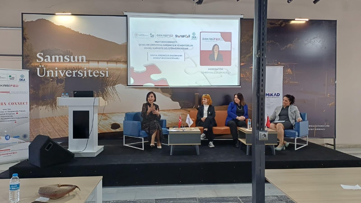 SAMSUN SAMİKAD VE SAMSUN ÜNİVERSİTESİ EV SAHİPLİĞİNDE MENTORX CONNECT BULUŞMASI